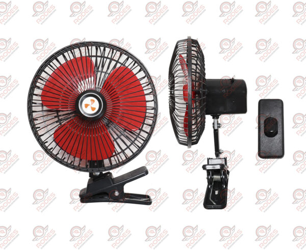 CLIP/8INCH/BK/RD